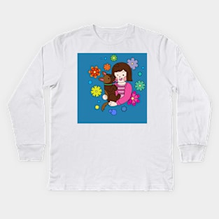 People 215 (Style:1) Kids Long Sleeve T-Shirt